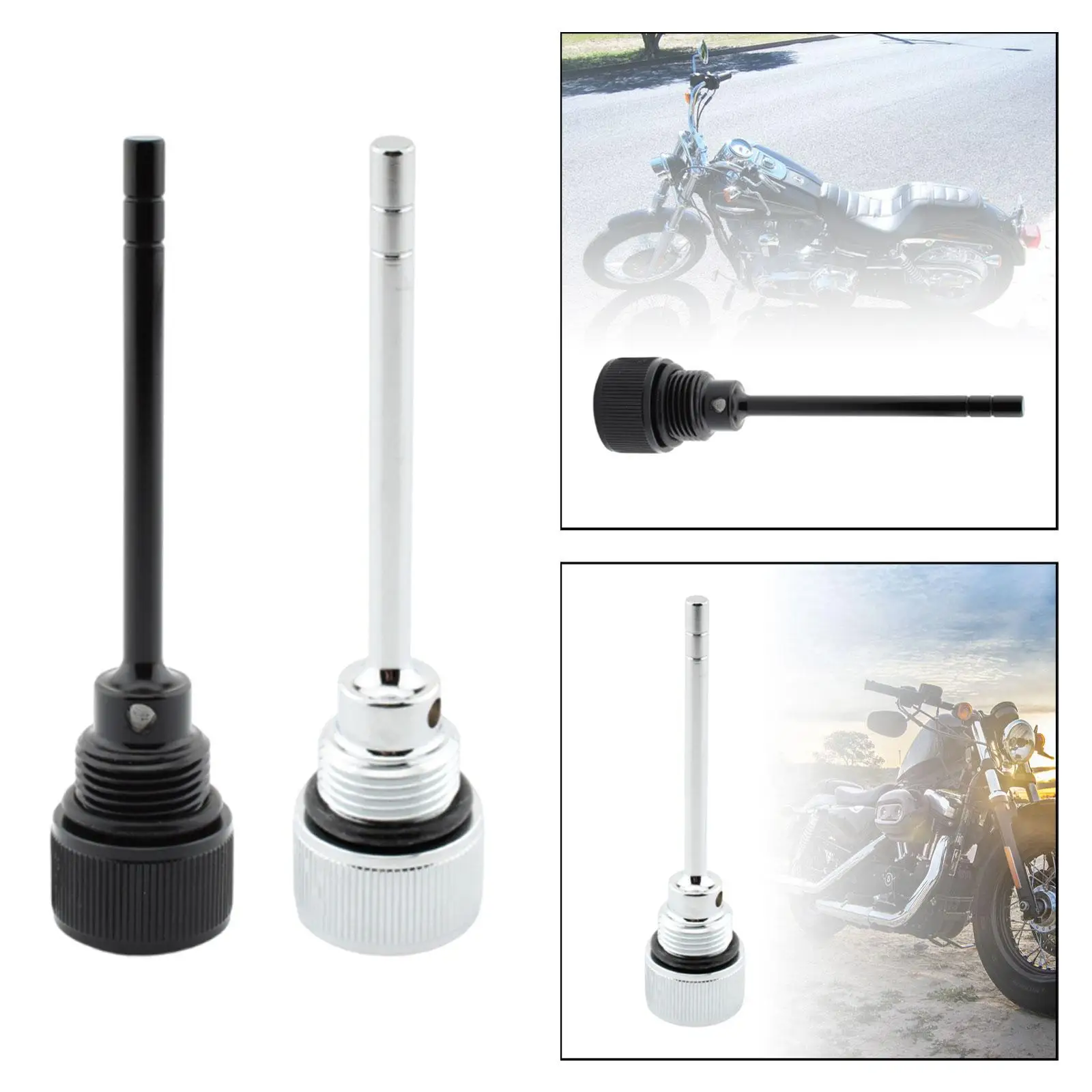 

Transmission Dipstick Shiny Appearance Accessory for Fxs Low Flhtkl Classic Efi Flhtci Standard Efi Flhti Breakout Fxbr