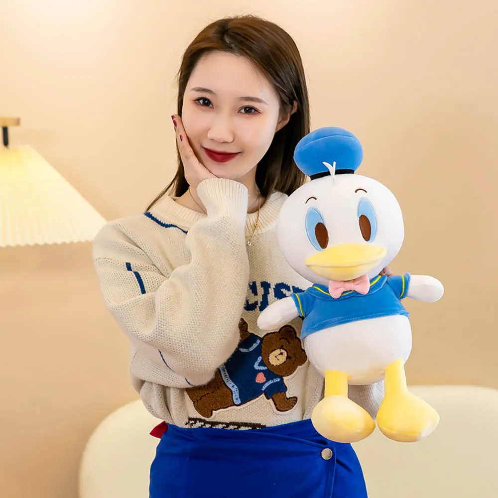 Disney Donald Duck Daisy Plush Toys Cartoon Animal Soft Stuffed Toy Dolls Home Decor Sofa Bedroom Cushion Kids Birthday Gifts