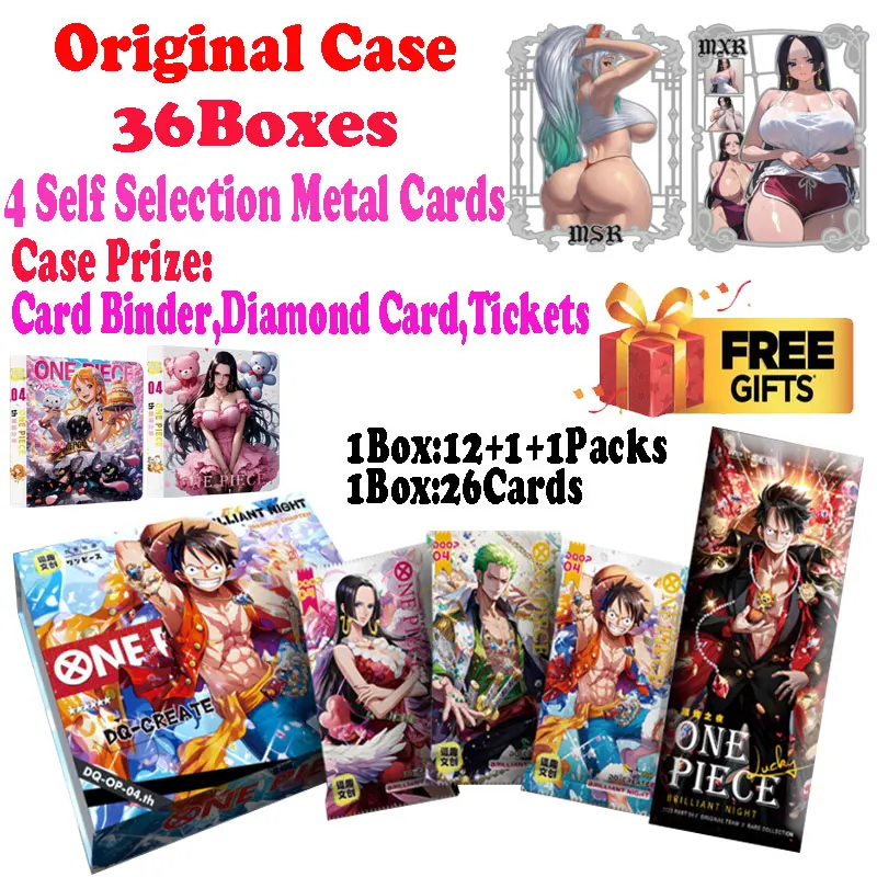 

Lastest Wholesale Douqu Culture One Piece Collection Card Wave 4 Cartoon Booster Box Luffy Sanji Nami TCG Popular Trading CCG
