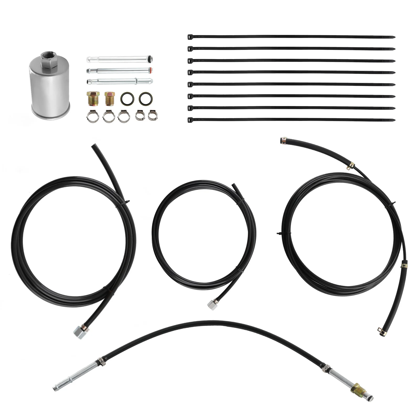 

Gas Trucks Complete Nylon Fuel Line Replacement Kit For Chevrolet Gmc 1988-97