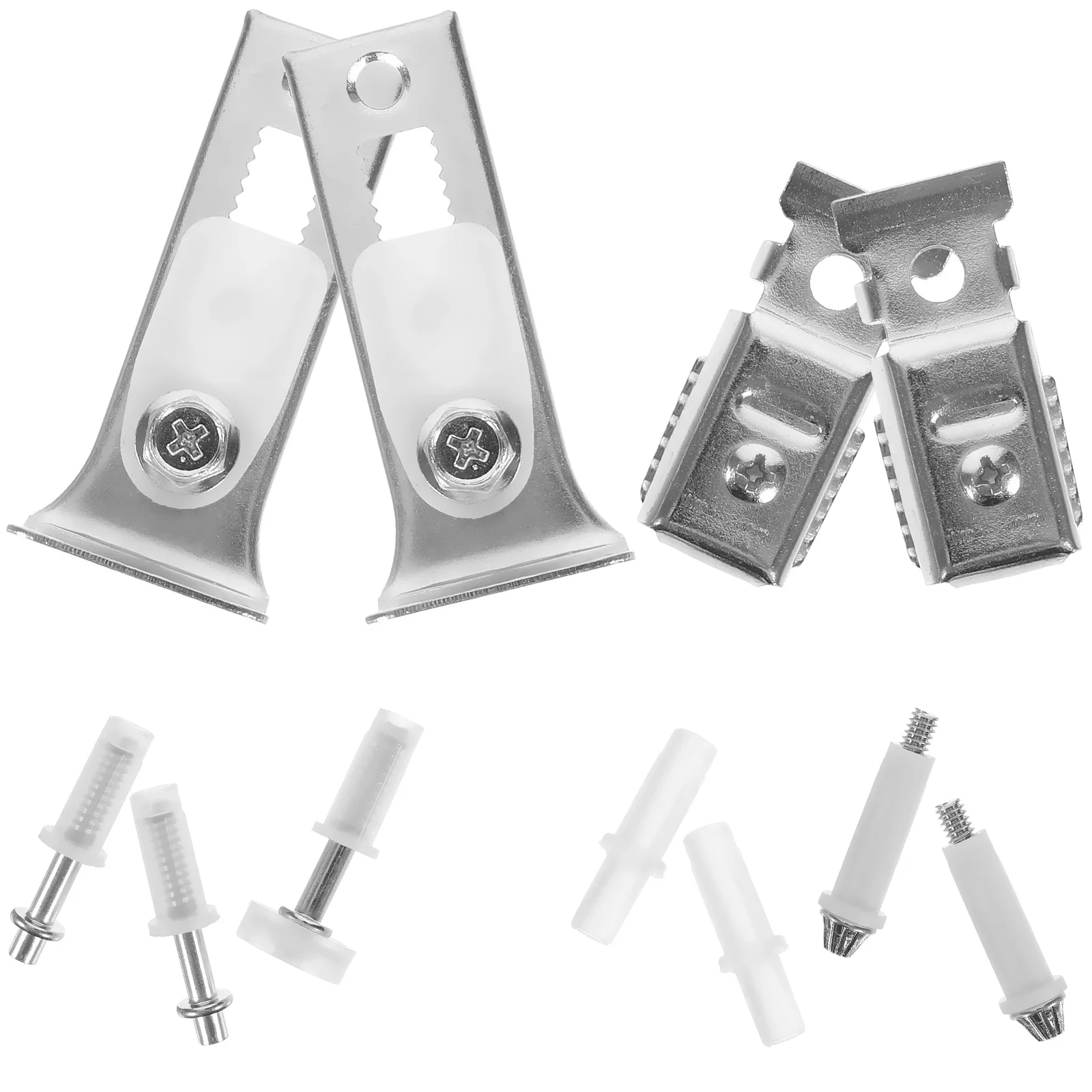 

1 Set Sliding Door Hardware Kit Stainless Steel Bifold Closet Door Rollers Replacement Parts System For Pocket