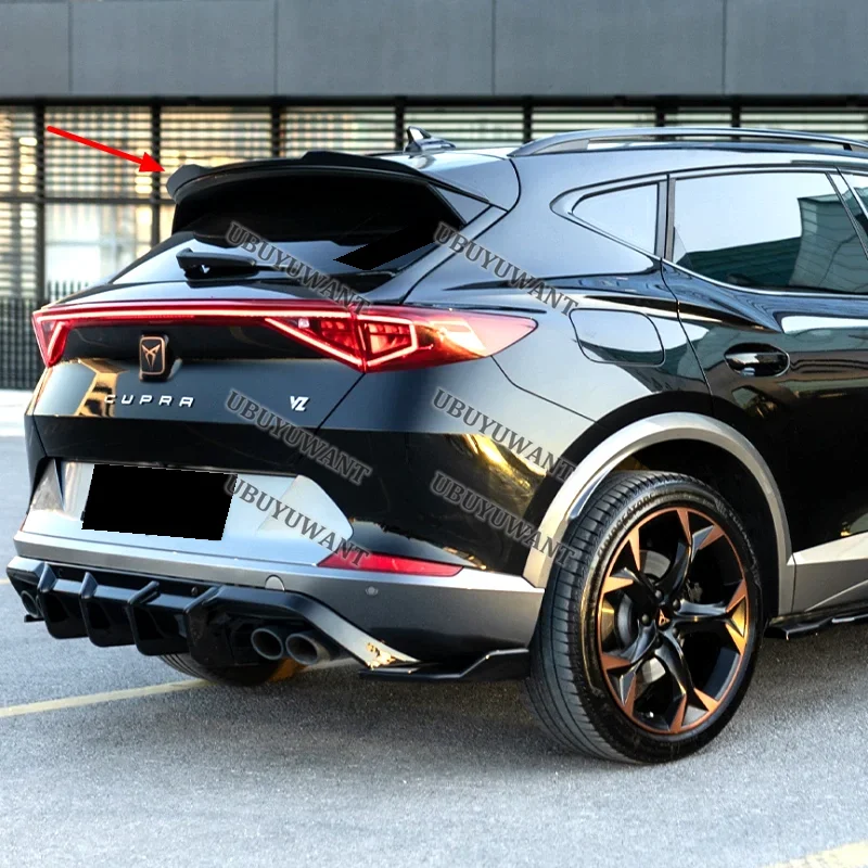 2020 bis 2024 Für Cupra Formentor MK1 TSI VZ Auto M4 Style ABS Heckspoiler Kofferraumflügel Abdeckung Autozubehör