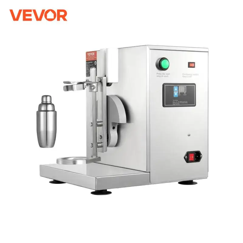 

VEVOR Milkshake Maker Machine 120W Commercial Milk Tea Shaker Machine Single Head Milk Shake Mixer Machine for Milk Tea Store