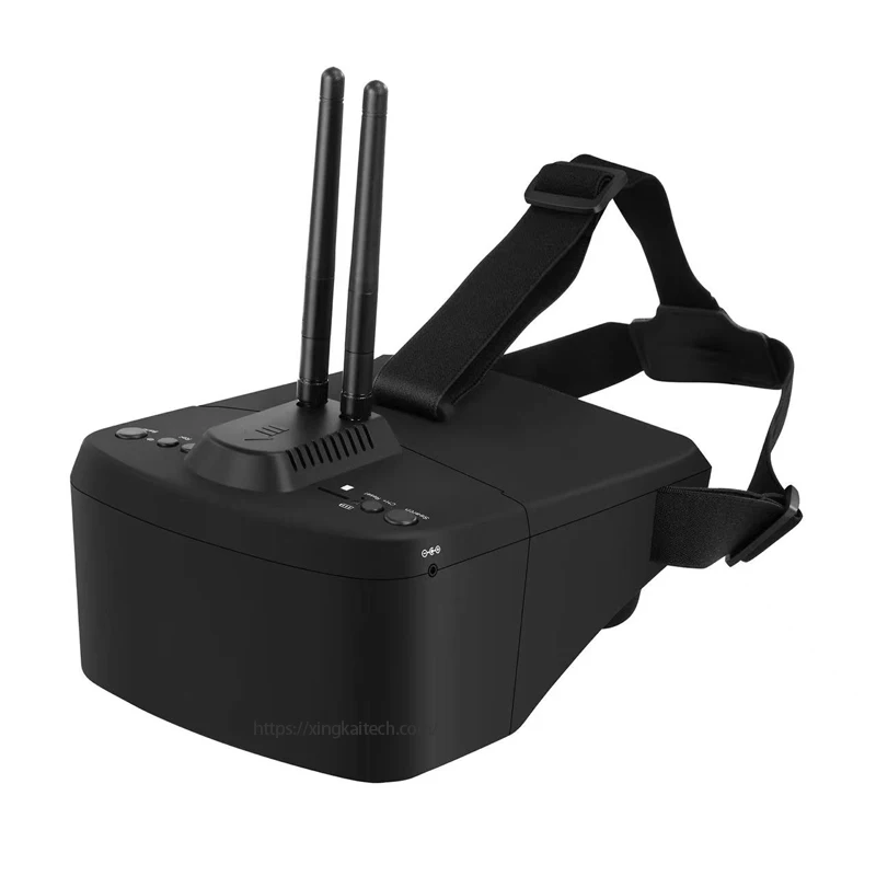 FPV Goggles 800D Pro Compatible With 5.8Ghz 5 Inch 800*480 HD Screen With DVR Build Battery For Rc Model RC FPV Drone