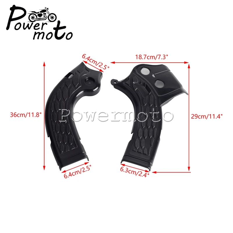 Pelindung Rangka Plastik Motocross, untuk Yamaha WR450F WR250F YZ250F YZ450F YZ250FX 2014 2015 2016 Pelindung Bingkai Sepeda Motor Trail