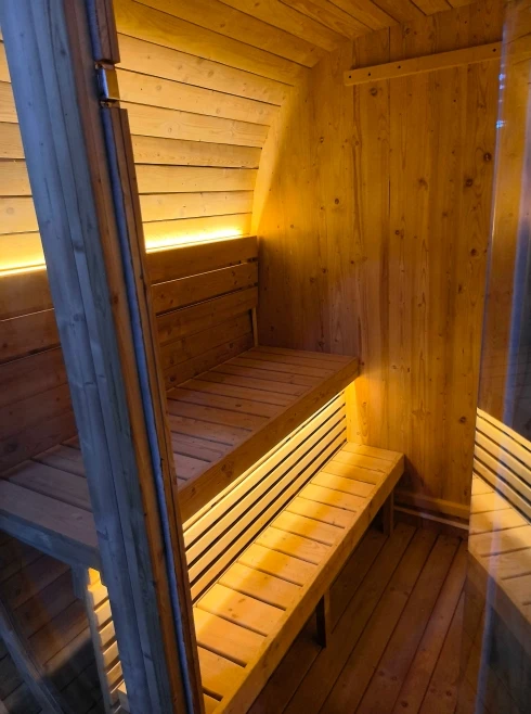 6-8 People Cube Sauna Steam Sauna Room Electric Heated Sauna Stove