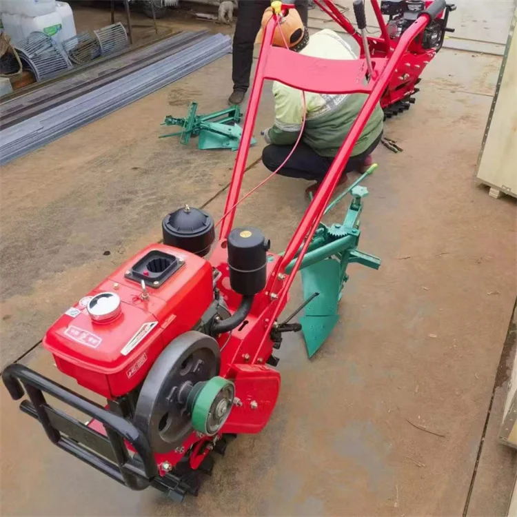 Mini motoculteur diesel à deux roues, motoculteur agricole, machine de culture débar, 7hp, prix du mini tracteur à main marchant