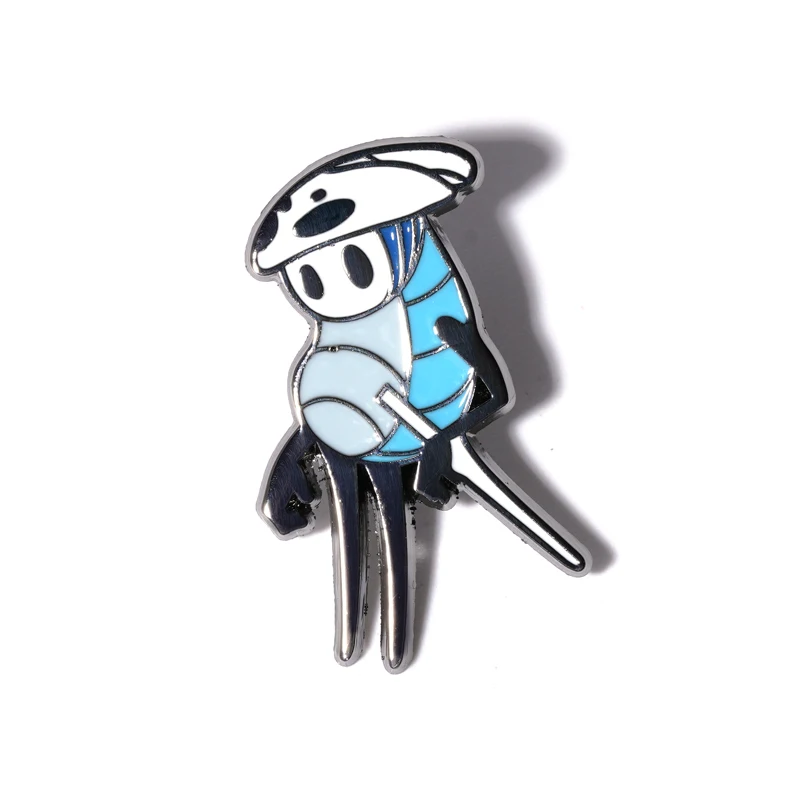 Classic Game Hollow Knight Enamel Lapel Pin Cartoon Metal Brooch Jewelry for Women Men Hat Backpack Bags Badge Pins Kids Gifts