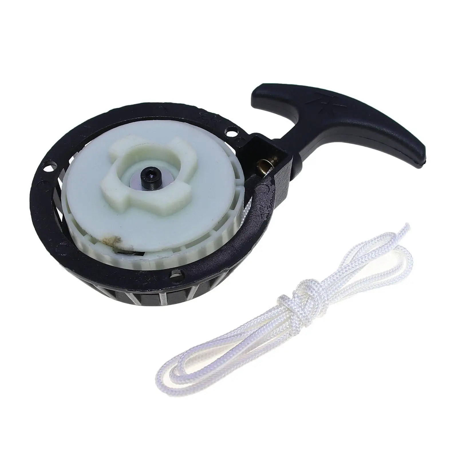 Pull Start Recoil Starte Motorcycle Engines with Handle Replace with 97mm Rope Easy to Install for 2 Stroke 47cc 49cc