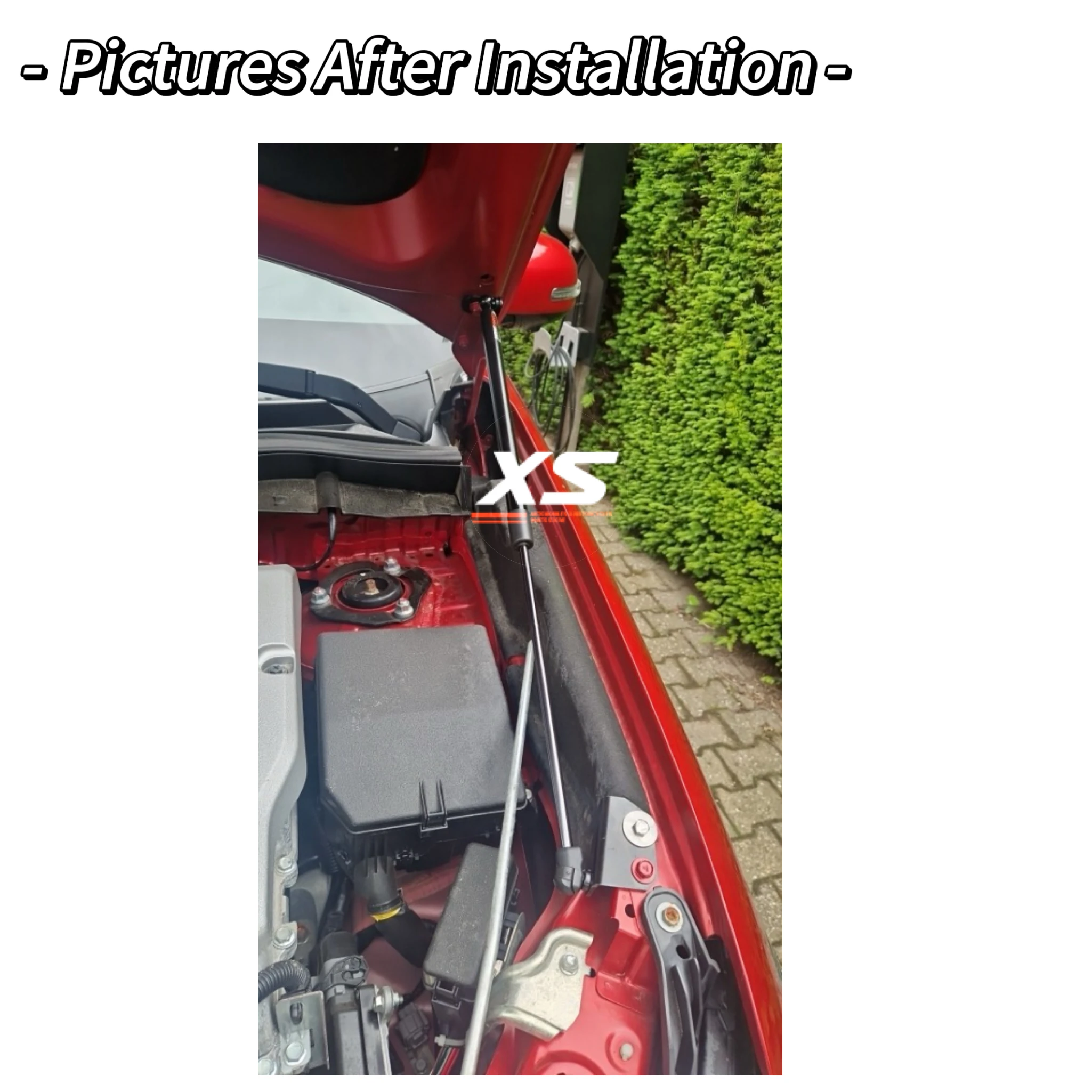 Hood Struts For Mitsubishi Outlander 3rd GF GG ZJ ZK ZL 2013-2021 Front Bonnet Modify Lift Support Shock Damper Cylinder Pistons