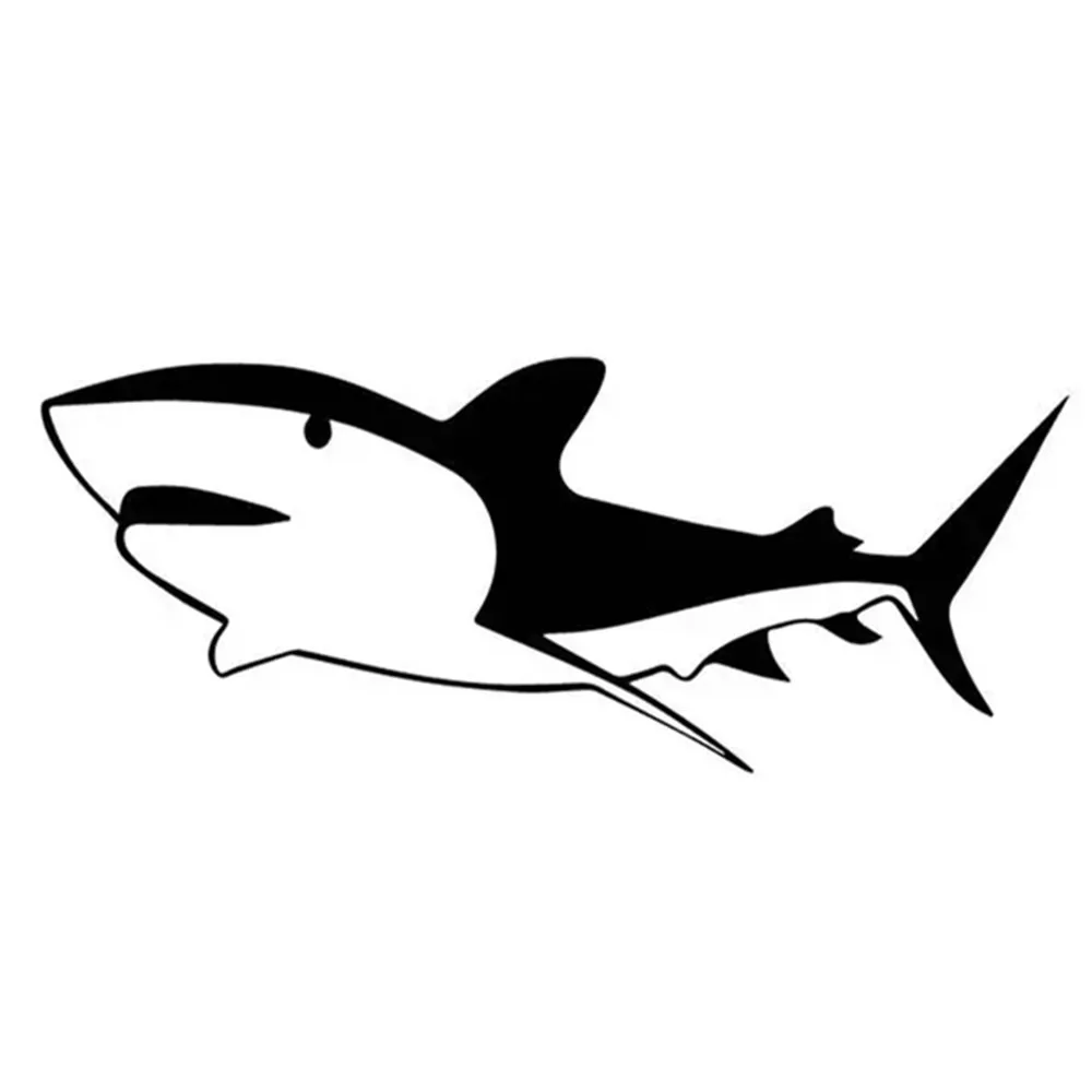 

Shark Car Stickers Vinyl Decal Waterproof Removable for Auto Window Truck Surfboard Cool Ocean Theme Decor 8X19,7CM