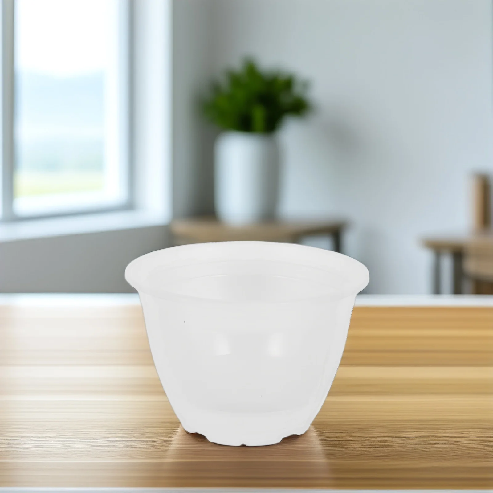 

10Pcs Transparent Self Watering Pot for Plants High Quality Plastic Water Storage Planter Promotes Healthy Root Development