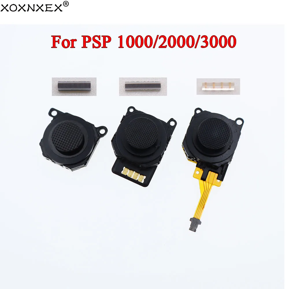 Für PSP 1000 2000 3000 3D Analog-Joysticks Daumenstick-Kappe Knopf Leitfähige Gummistange Ersatz