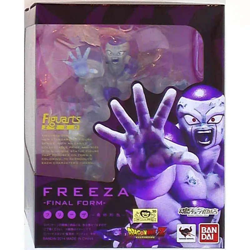 In Stock BANDAI Dragon Ball Figuarts ZERO Frieza Final Form Battle Pose Short Tail PVC Anime Figures Model Toys Collection Gifts