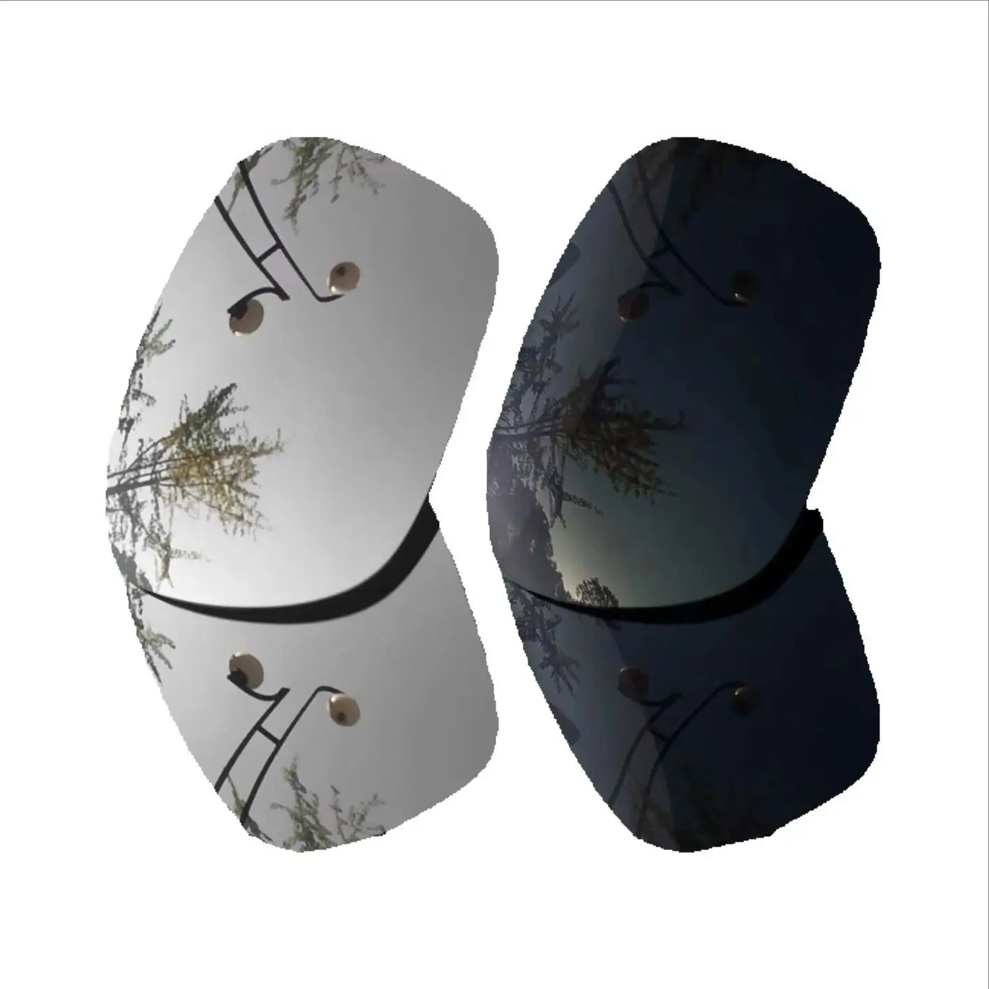 

100% Precisely Cut Polarized Replacement Lenses for-Oakley Mainlink Sunglasses Chrome & Solid Black Combine Options