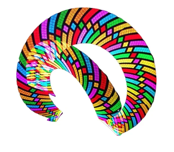 

LED POI Performance Stick, 60 Lights Full Color Digital Performance Stick, PIXEL POI 47CM, Modified Super Cool
