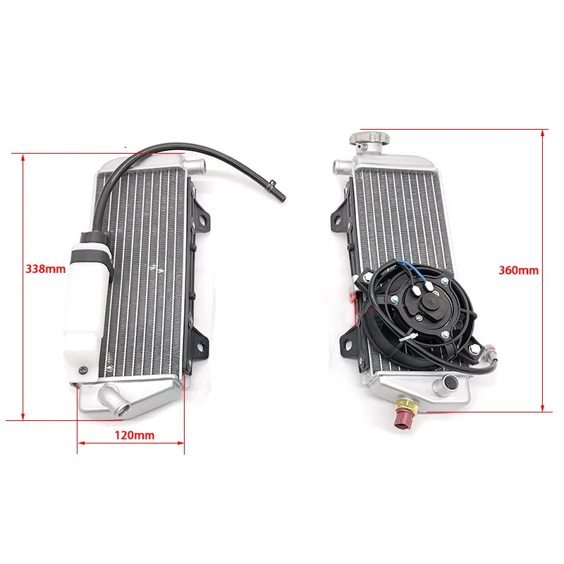 Motorcycle Engine Radiator Tank Fan For KAYO K6-R