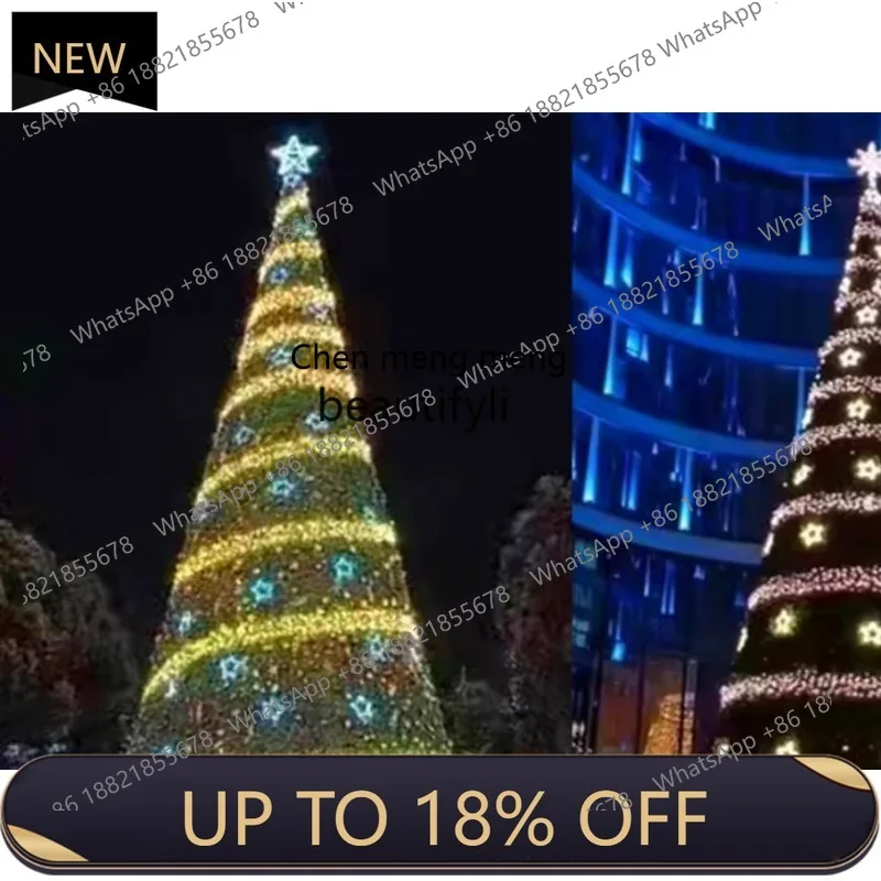 

P178 Outdoor Large Christmas Tree 4/5/6/7/8/10ft Christmas Mall Hotel Indoor Luxury Decoration