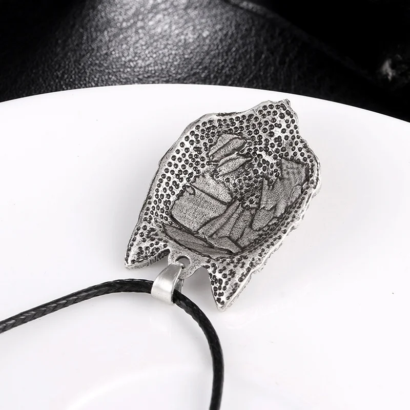 Vintage Fashion Mens Jewellery Tibetan Wolf Head Pendant Necklace for Men Amulet Animal Viking Men Gift Jewelry Collar Hombre