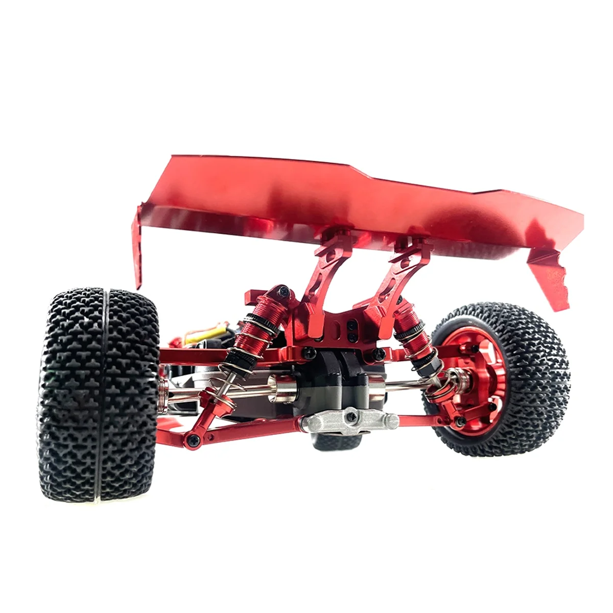 Accesorios de ala trasera de Metal para Go 1/16 16207 H16PL 1/16 RC, piezas de actualización de coche