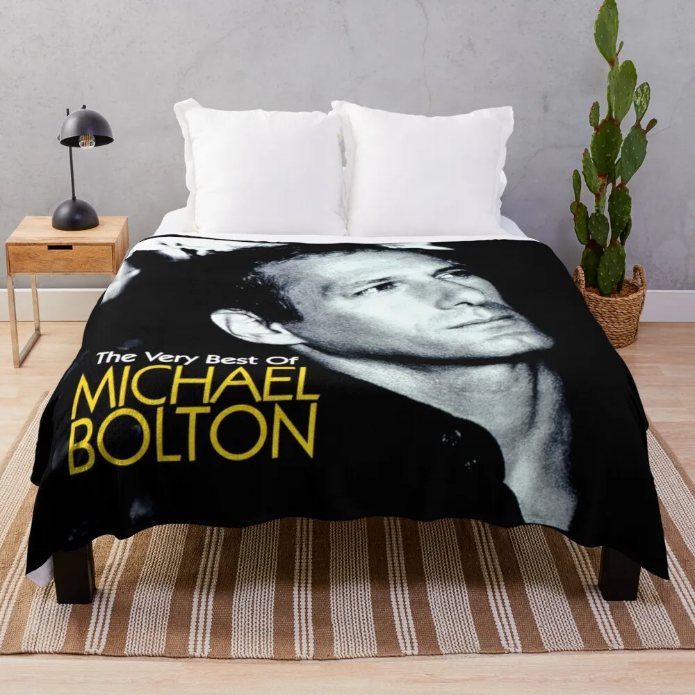 

Michael bolotin The very best of michael bolton Throw Blanket For Sofa Thin Flannel Blanket Blanket Luxury