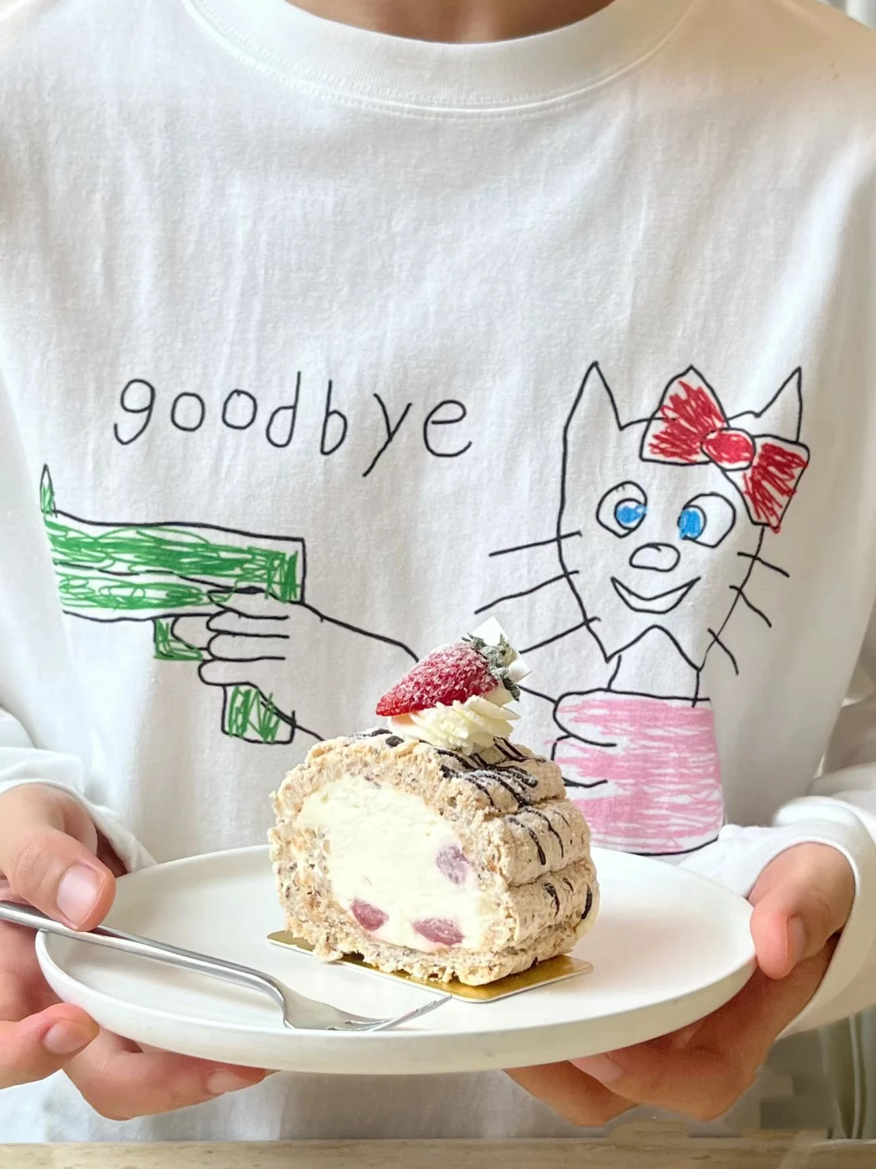 아메리칸 컬리지 슬레 롱 슬브 코튼 티셔츠 여성용 루즈핏 만화 문자 프린트 커플 베이스 티셔츠 봄 초기