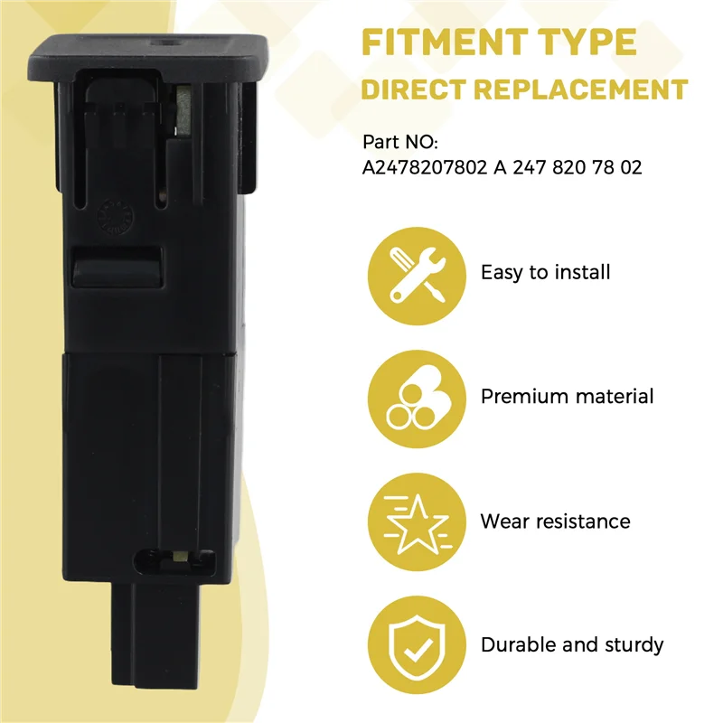 

Car Connection Unit USB Socket Connector For W247 W177 X243 A2478207802