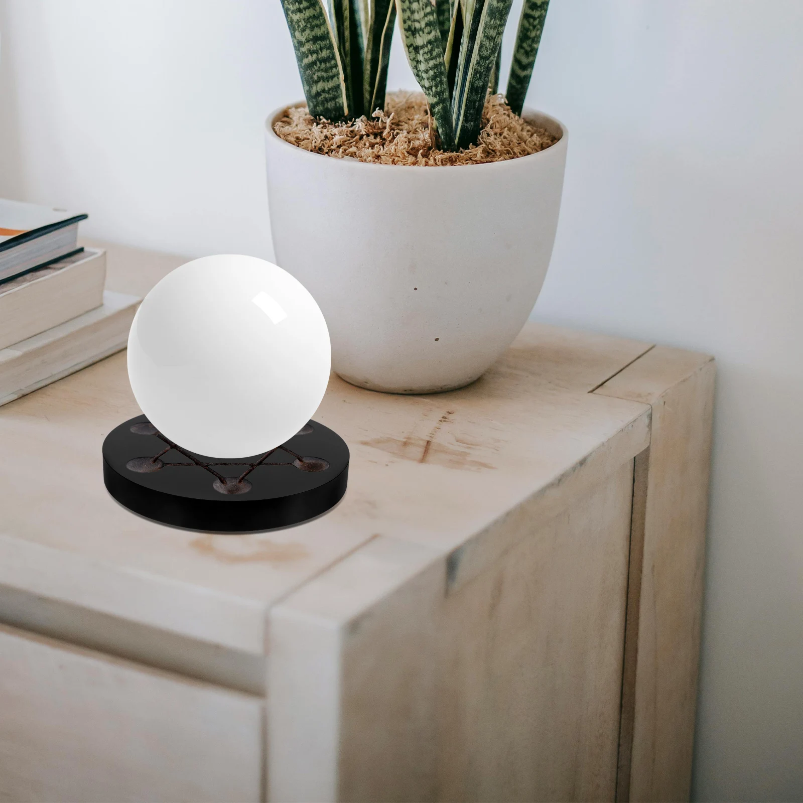 

Chic Crystal Ball Stand Unique Crystal Grid Board Stable Support Versatile Use Home Decor Accessory Tray for Crystals Stones