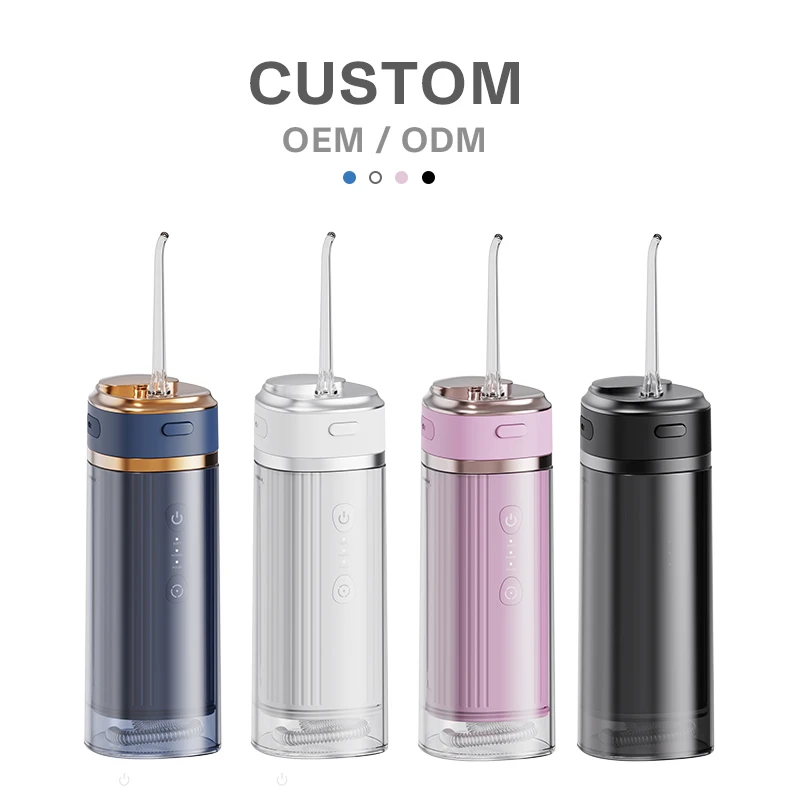 2025 OEM Advanced & Professional  Portable Tooth Cleaning Water Flosser Dental Oral Irrigator Water Flosser for Adult Use