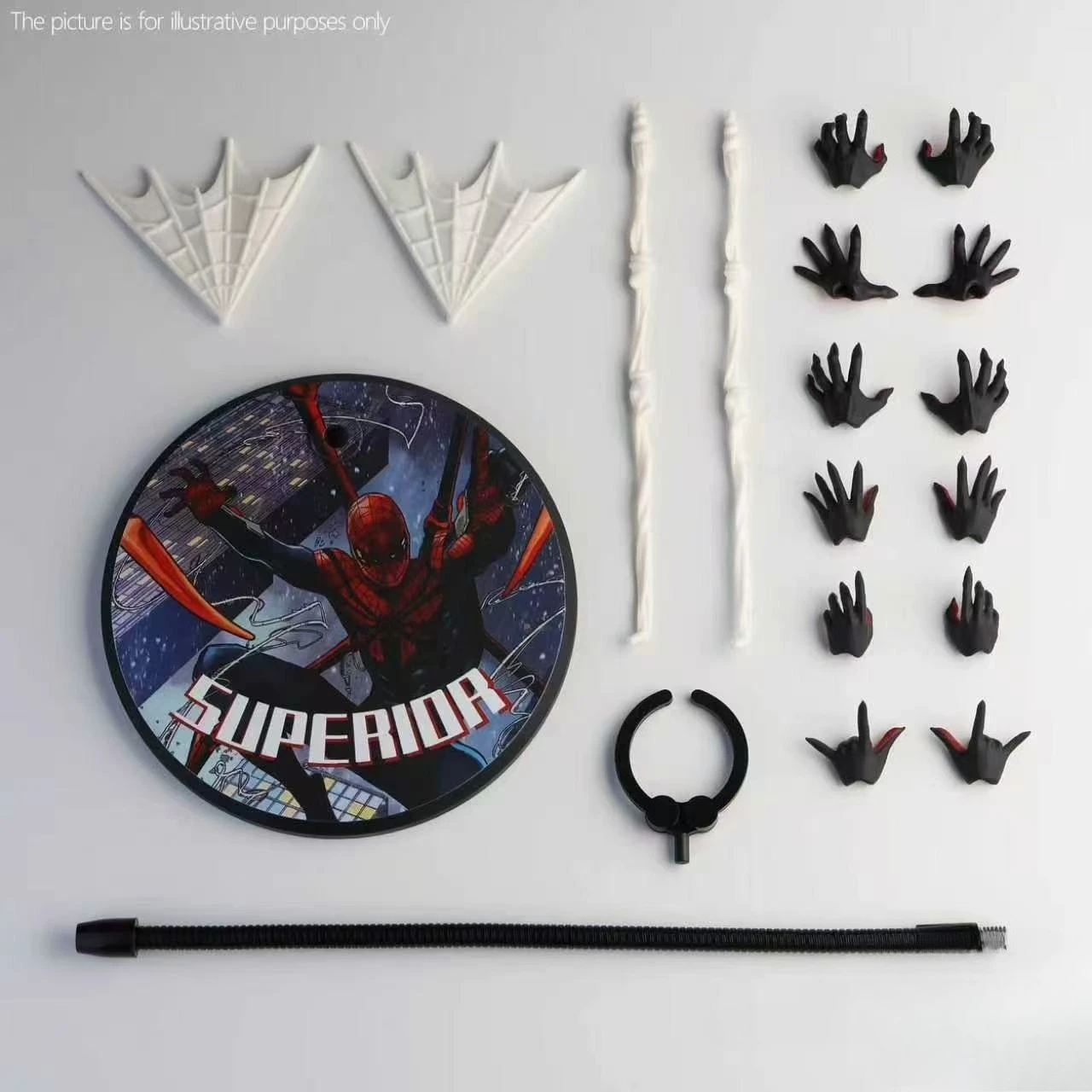 

MessToys Spiderman Top Figure Peter Parker Mess Toys Spider Man Top Action Figure CT Toys Statue Statue Model Toy