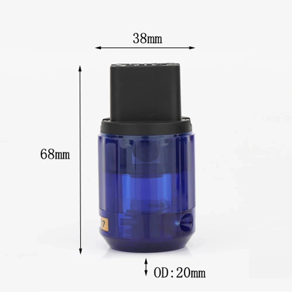 Hoge Kwaliteit Power Plug Power Connector Vergulde 20a C19 Iec Vrouwelijke Stekker Hifi Voedingskabel Diy Plug