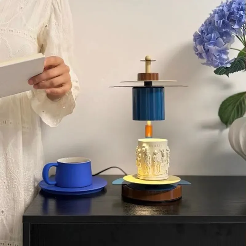 Electric Aroma Wax Melter Lamp for Essential Oils Home Decor Night Light Bedroom Atmosphere Gift for Wedding Birthday Party