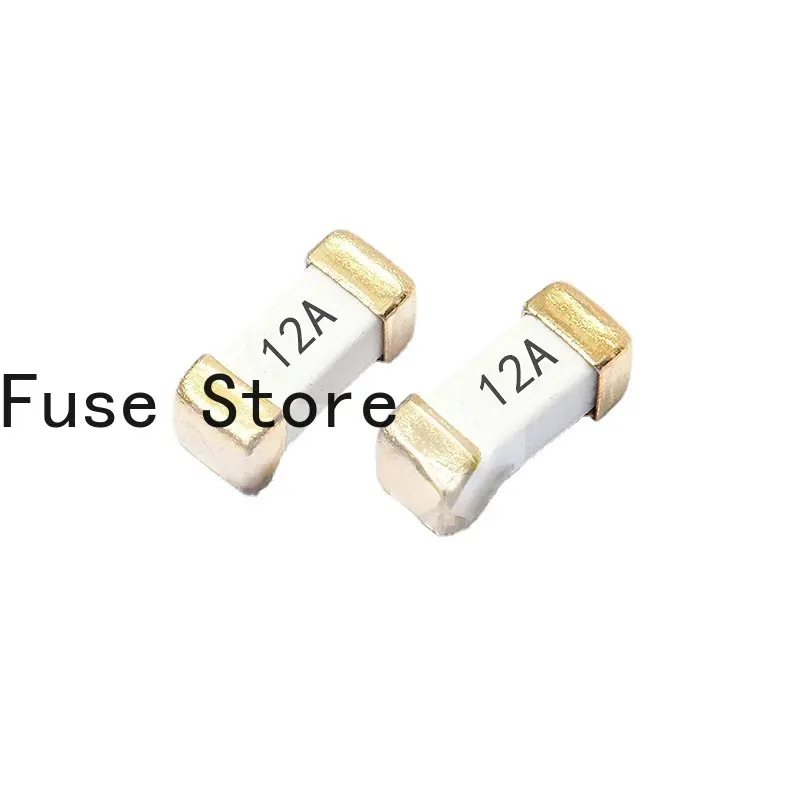 20PCS 12A 250V Patch Slow Fuse 1808/6125/2410-T120012a6.1x2.5mm