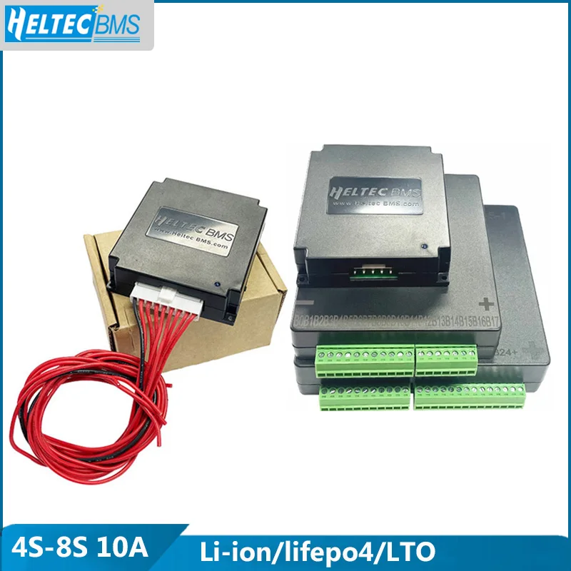 10A Active Balancer 4S 8S 16S 17S 24S Active Equalizer Li-ion/lifepo4/LTO Transformer Feedback Energy Transfer Solar Storeage