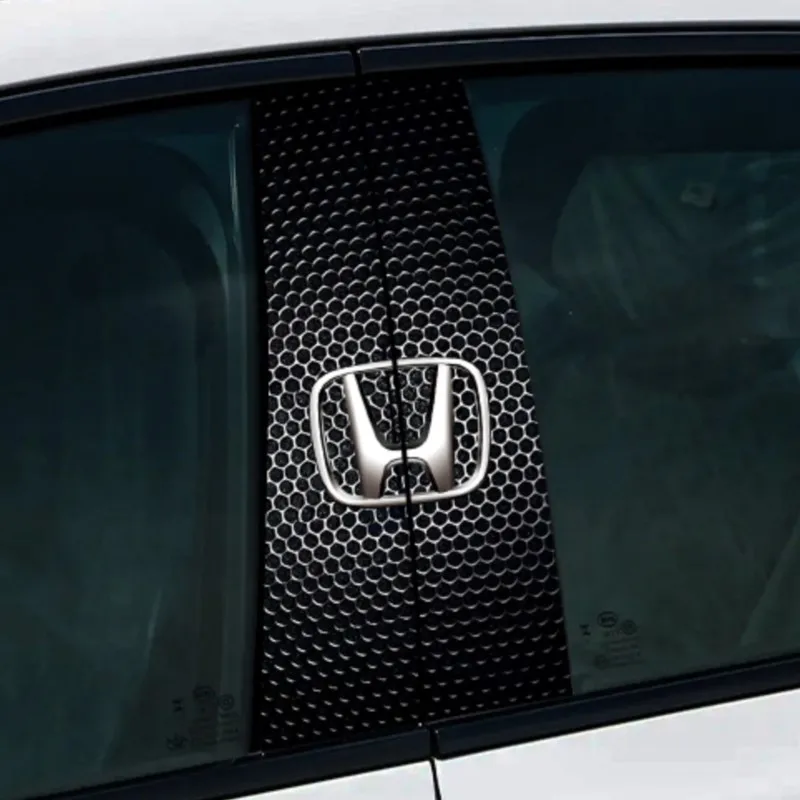 

Car Stickers B-Pillar Center Column Decoration Cover PET Decals Auto Accessorie For Honda Civic Accord Fit Jazz CRV BRV HRV