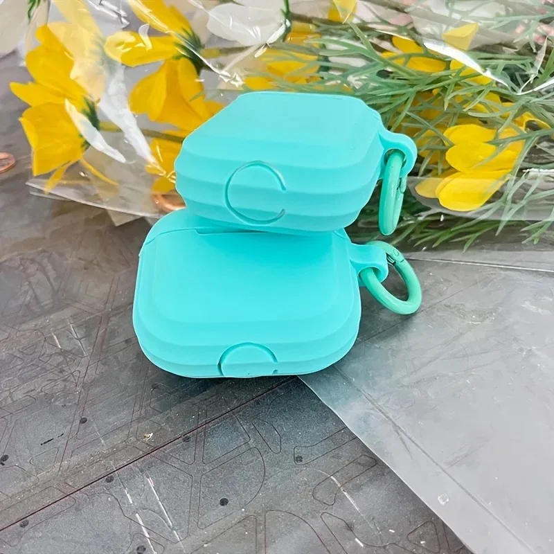 Funda de silicona líquida para Apple para Airpods Pro 2, funda para auriculares con cordón, funda protectora antipérdida para Air pods Pro 2