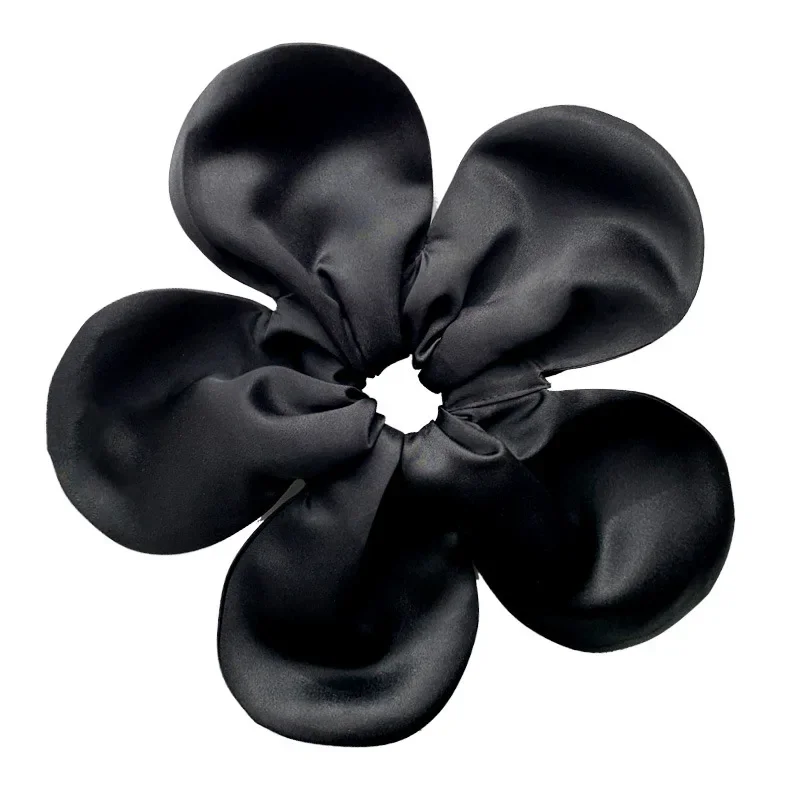 Extra Grote Bloem Scrunchie Vrouwen Haarband Elastische Band Vintage Hoofddeksels Paardenstaart Haar Touw Prachtige Hoofdtooi Y 2K Accessoires