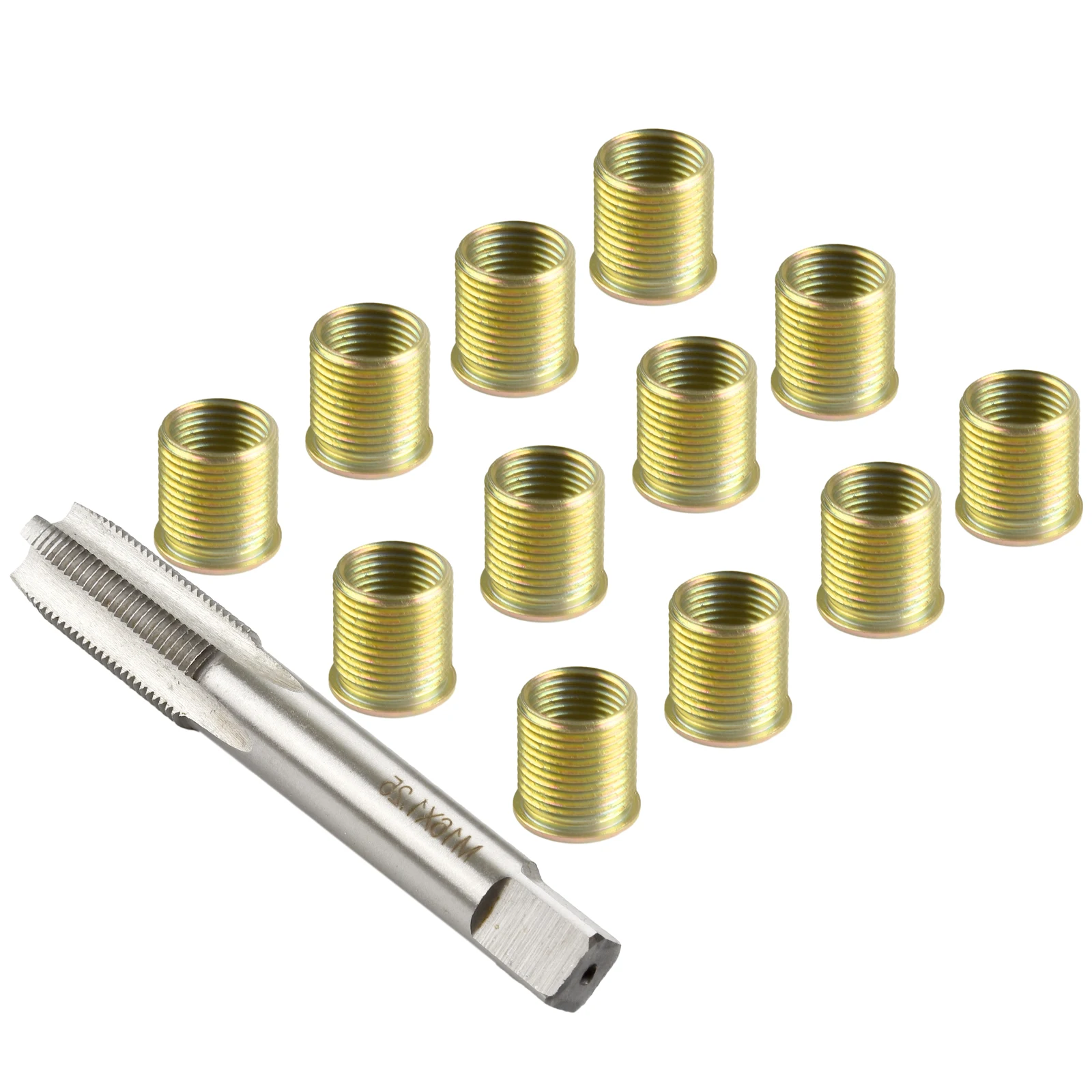 Thread Inserts Thread Tap Thread Repair Tools Galvanized M14X1.25 Inserts STANDARD THREAD Stainless Steel Practical