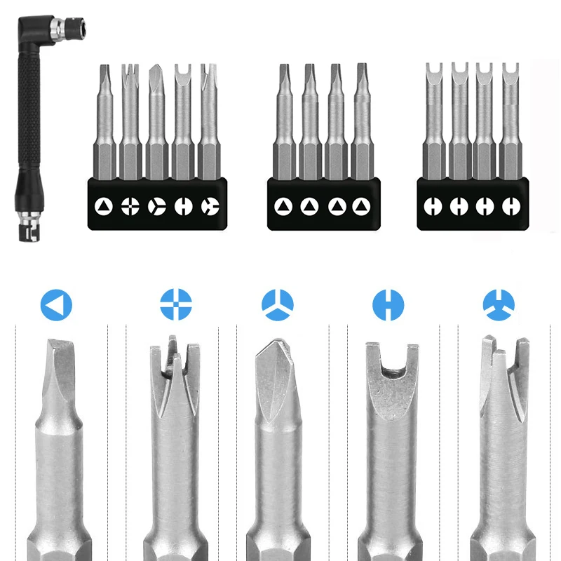 conjunto de bits em forma de fenda especial em forma de u tipo y triangulo ameixa interna cruz tres pontos 50 mm 47 pecas 01