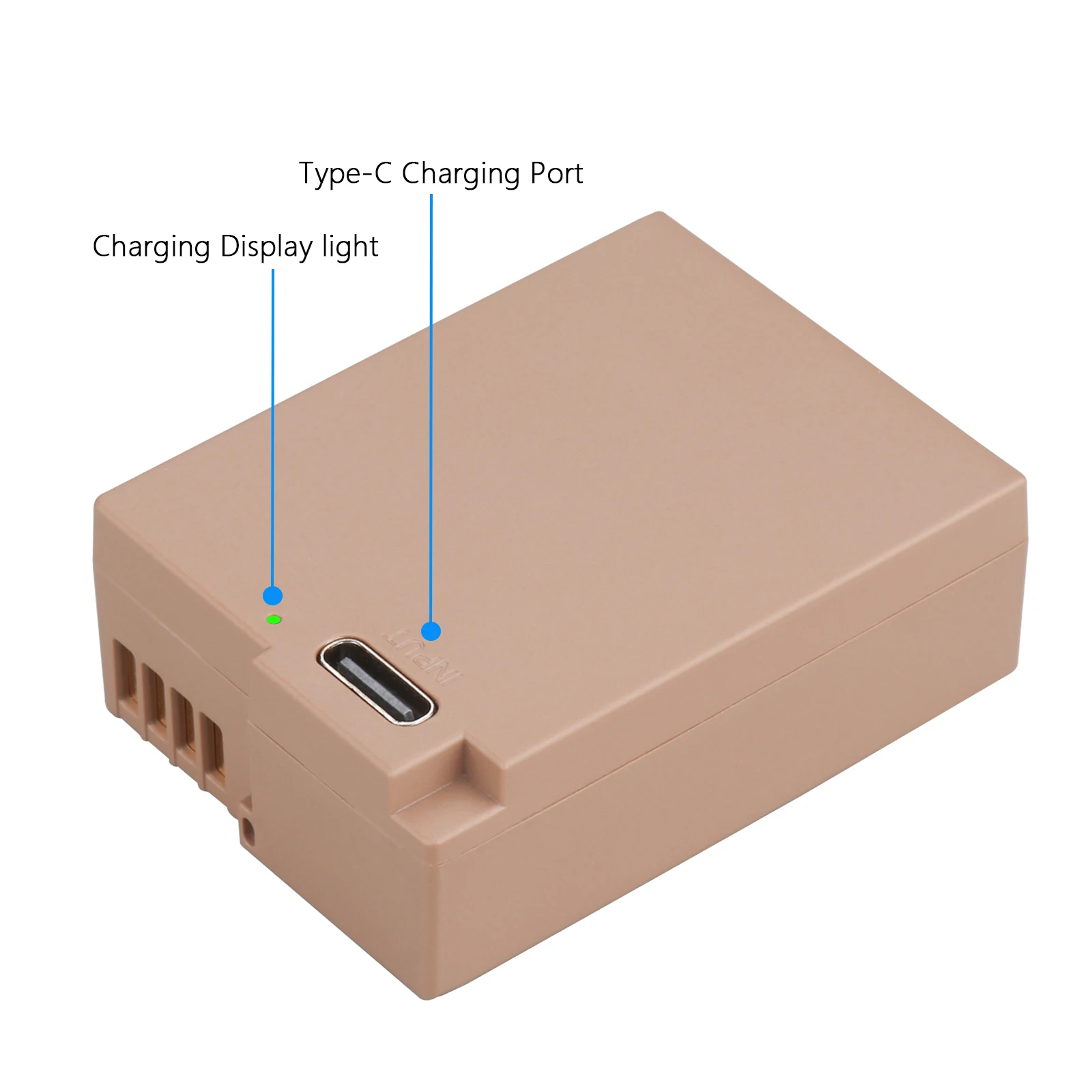 DMW-BLC12 BLC12E BLC12PP Type-C Rechargeable Camera Battery For Panasonic DMC-GH2S FZ3 G95 G85 G80 G5 G6 G7 GX8 FZ200 FZ300