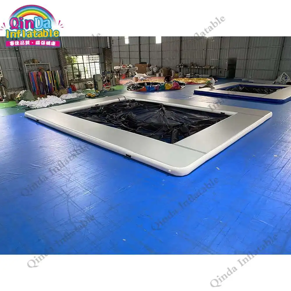 Piscina inflable del mar de las piscinas de agua de la corredera del yate para la protección de las medusas