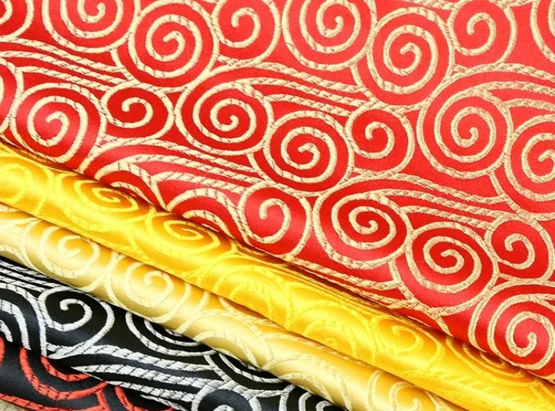 Brocade Jacquard Fabric for DIY Sewing COS Server Evening Dress Home Decoration Clothing Fashion Designer Fabrics Material Cloth