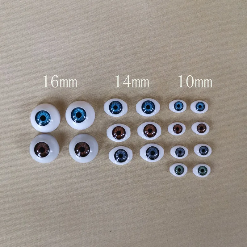 Doll Eye BJD SD Ye Luoli Doll 6 Points 4 Points 3 Points Baby Doll with Acrylic Eye Beads 10mm Eye 14 mm Eye