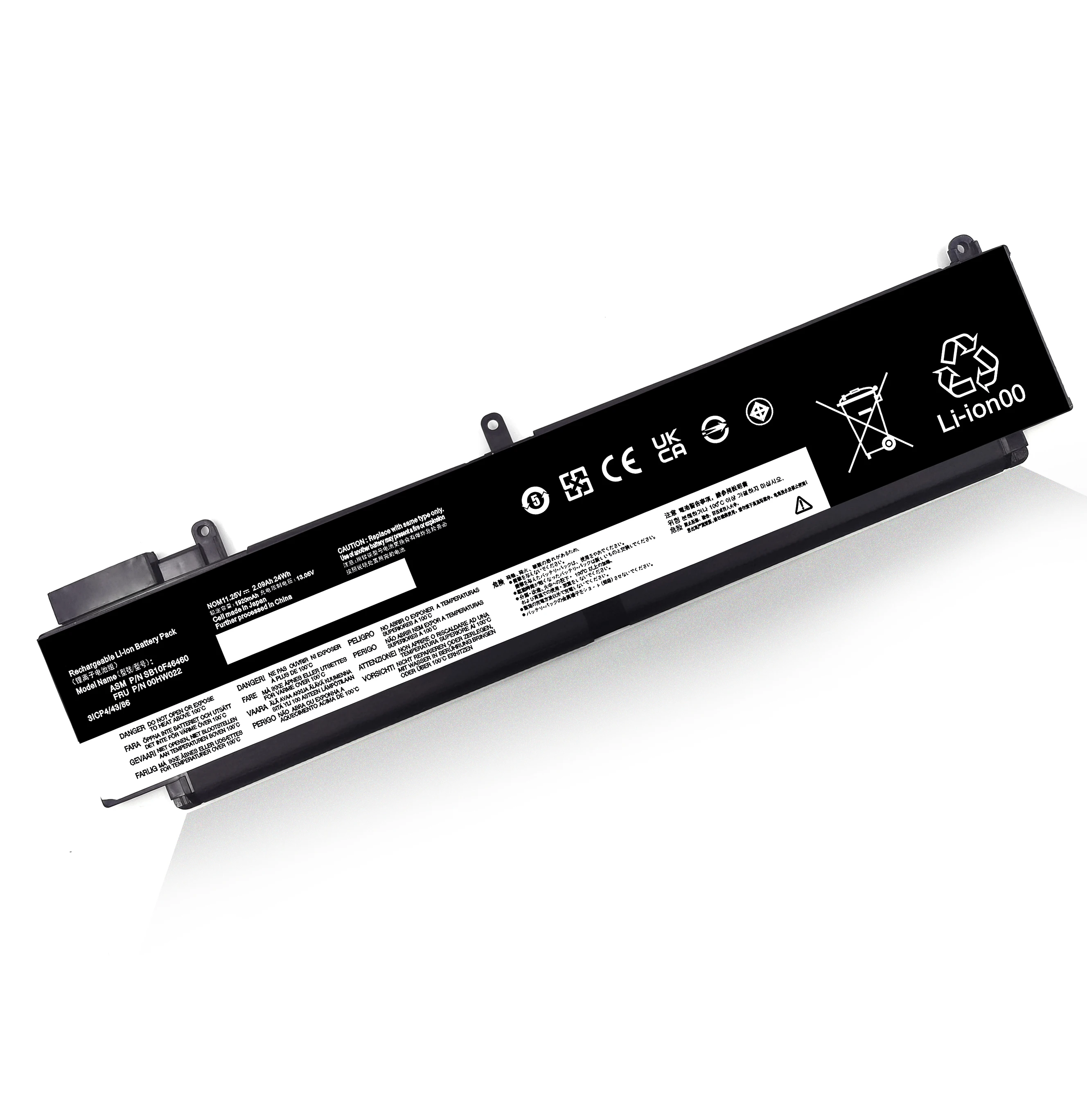 Notebook Battery 00HW022 For Lenovo ThinkPad T460S T470S Series Laptop Battery 00HW022 00HW023 00HW036 00HW037 For Lenovo