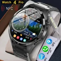 New Watch For Huawei GT 4 Plus Smart Watch Men Watch 4 Pro AMOLED HD Screen Bluetooth Call NFC Health GPS Sport Smartwatch Women