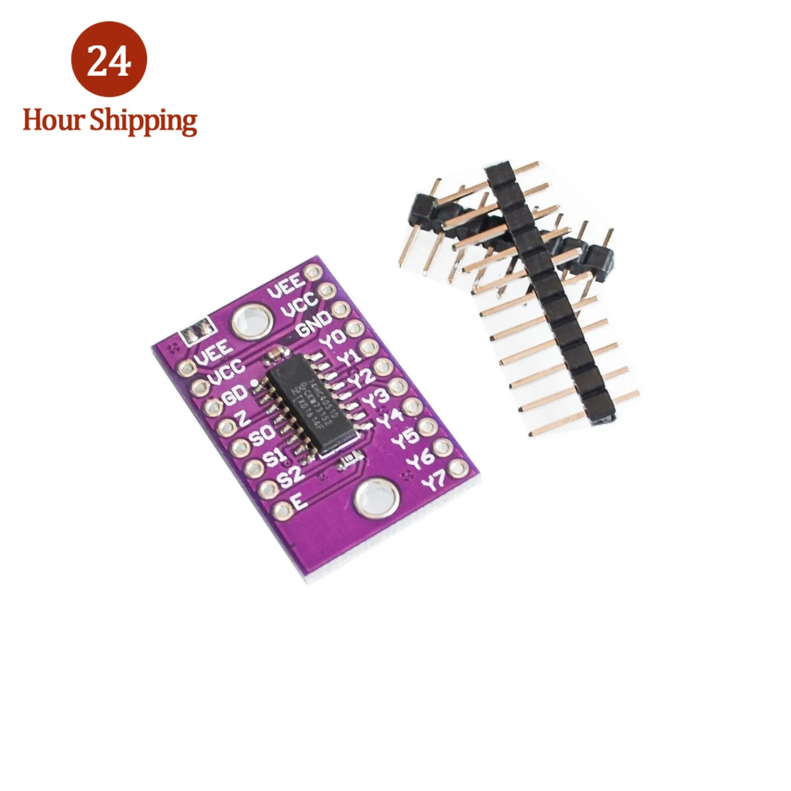 10pcs 74HC4051 8 channel Analog Multiplexer Selector Module Multiplexers Distributor Resolver CJMCU-4051 For Arduino