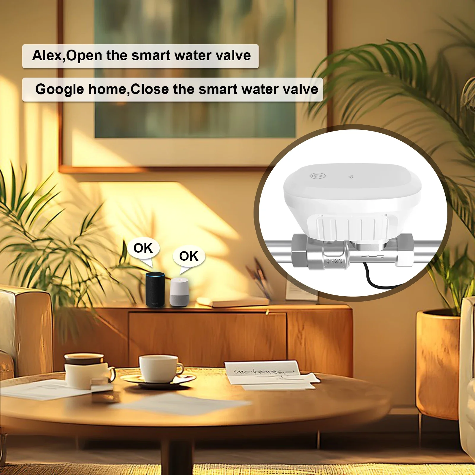 Válvula de Agua con Control In - Home Assistant Tuya reseña y precio