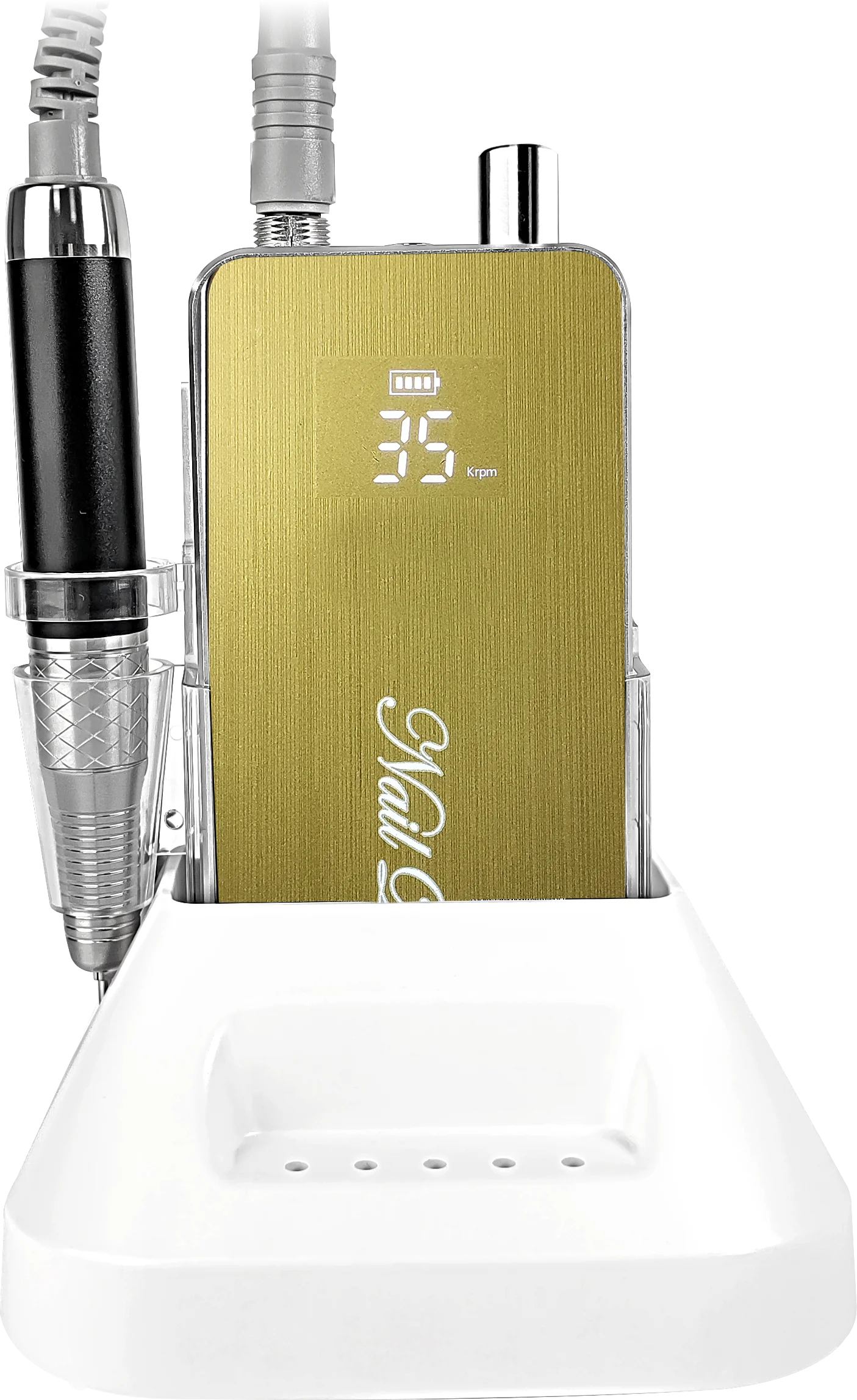 35000rpm Professional Brushless Portable Cordless Rechargeable Metal Nail Drill Pedicure Electrical Nail Drill