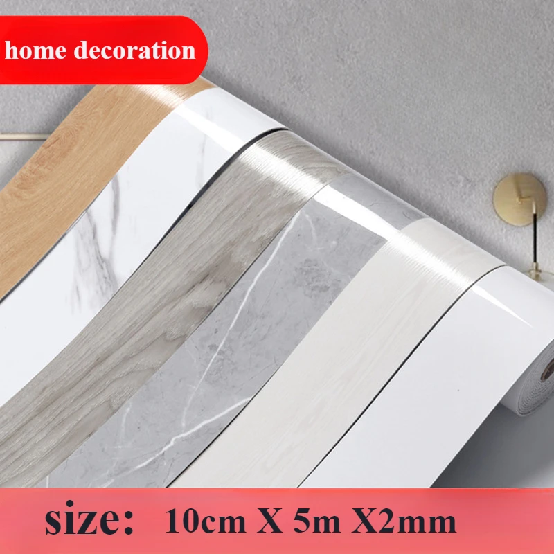 

Thickened baseboards self-adhesive edges waistlines wall skirtswaterproof and moisture-proof home decoration wall stickers