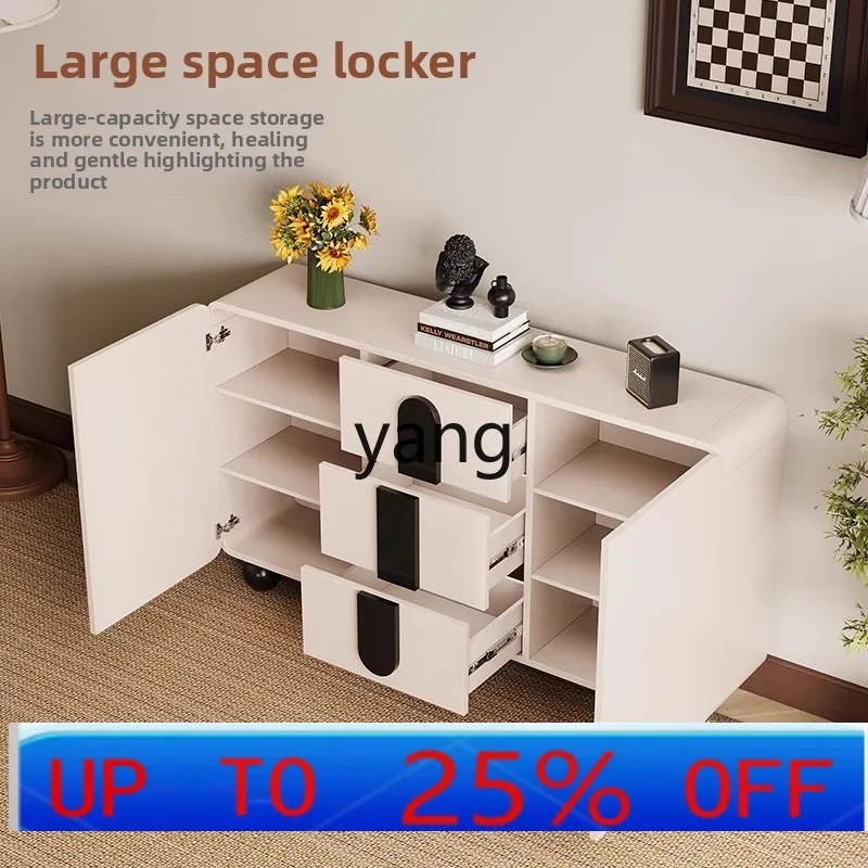 

Lmm solid wood dining side against the wall integrated living room simple storage dining room locker